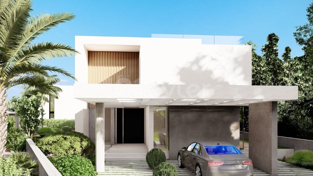 MODERN 4+1 VILLAS WITH PRIVATE POOL CLOSE TO KARMI ROUNDABOUT
