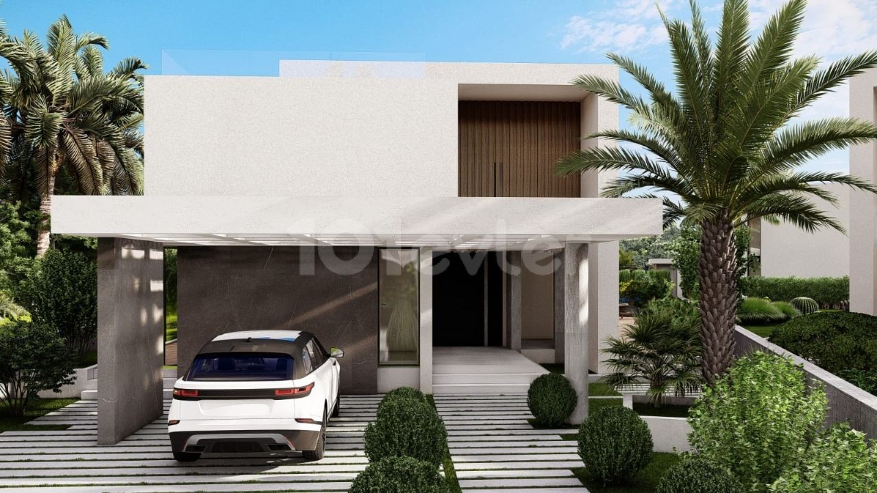 MODERN 4+1 VILLAS WITH PRIVATE POOL CLOSE TO KARMI ROUNDABOUT