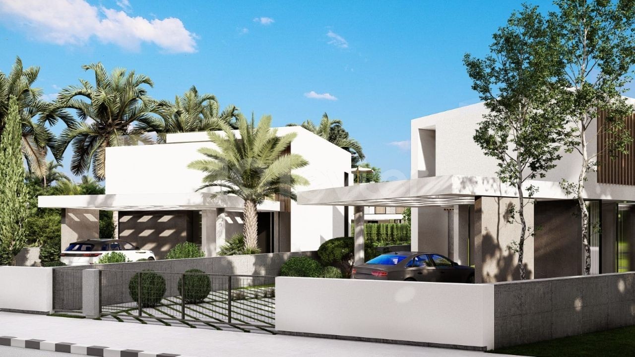 MODERN 4+1 VILLAS WITH PRIVATE POOL CLOSE TO KARMI ROUNDABOUT