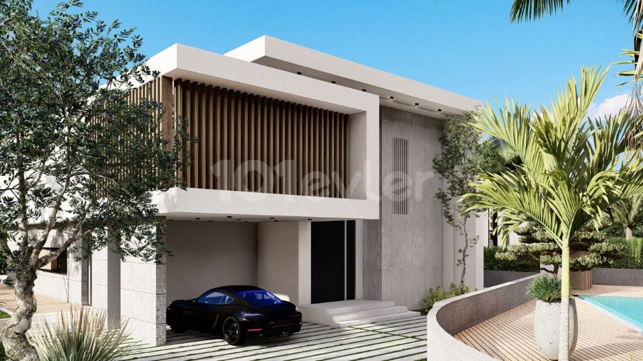 MODERN 4+1 VILLAS WITH PRIVATE POOL CLOSE TO KARMI ROUNDABOUT