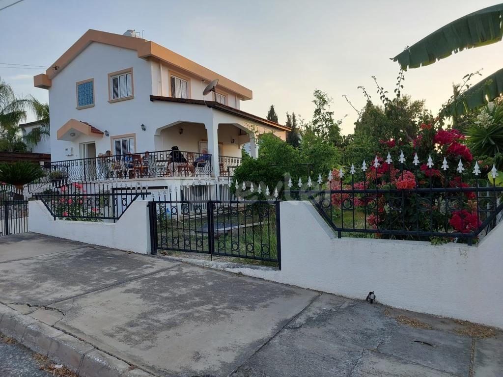 3+1 VILLA FOR SALE ON A HALF DONE LAND IN ÇATALKÖY