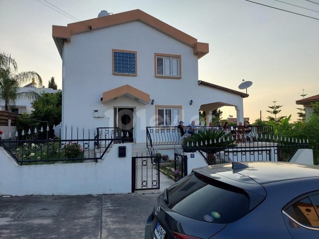 3+1 VILLA FOR SALE ON A HALF DONE LAND IN ÇATALKÖY