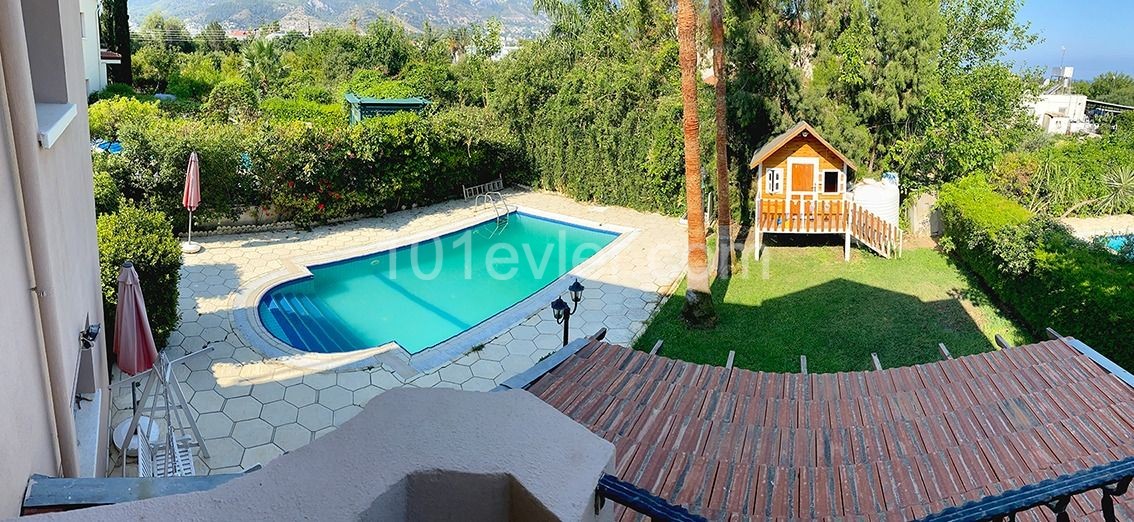 4+1 POOL VILLA WITH MAGNIFICENT GARDEN FOR SALE IN KYRENIA/ALSANCAK ** 