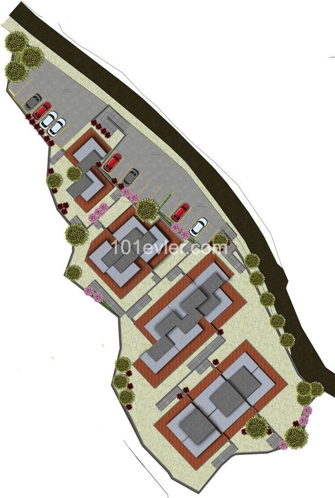 Residential Zoned Plot For Sale in Lapta, Kyrenia