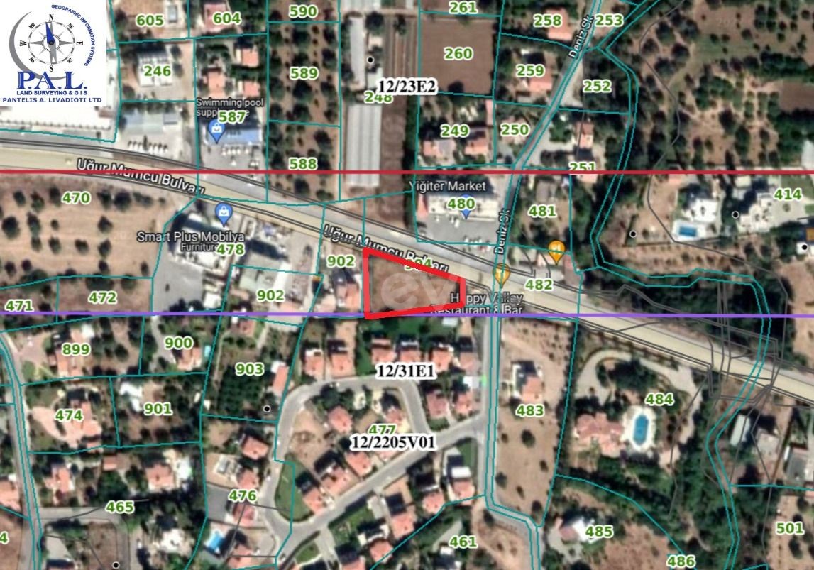 1 Decare PLOT FOR SALE IN KYRENIA /ÇATALKÖY ** 