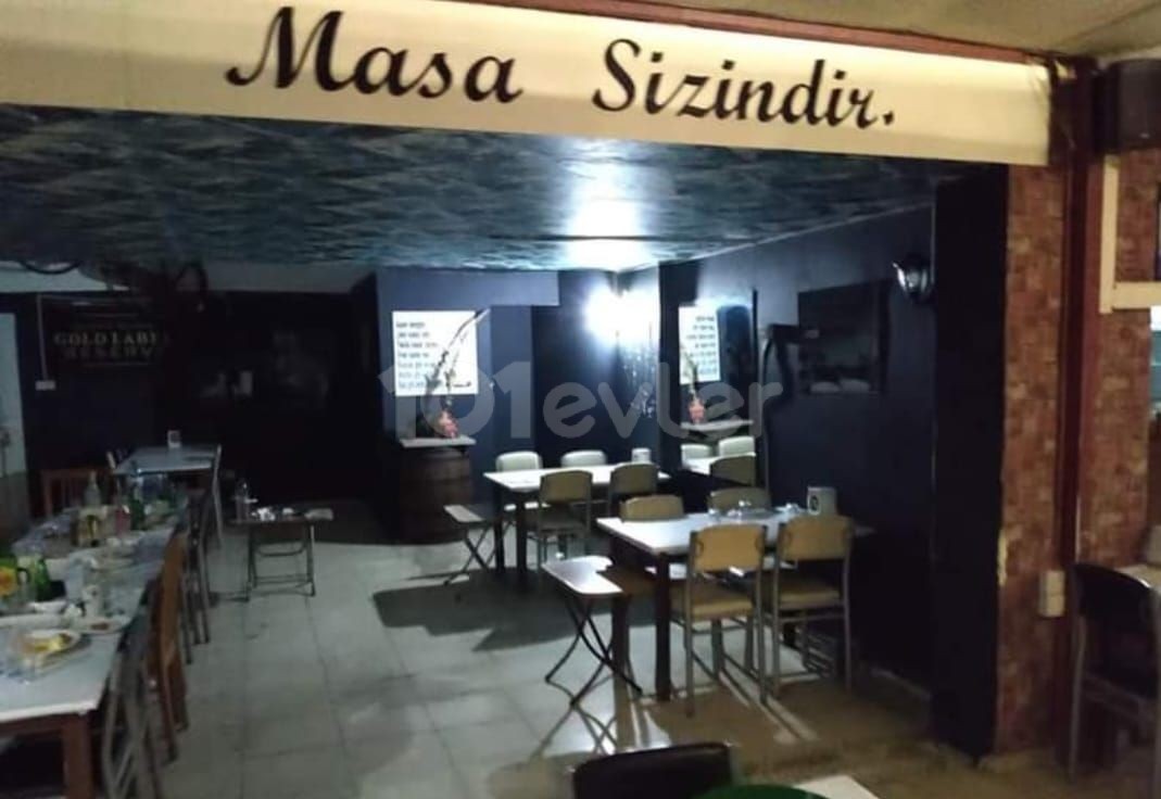 LEFKOŞA/DEMİRHAN'DA KİRALIK RESTAURANT/MEYHANE