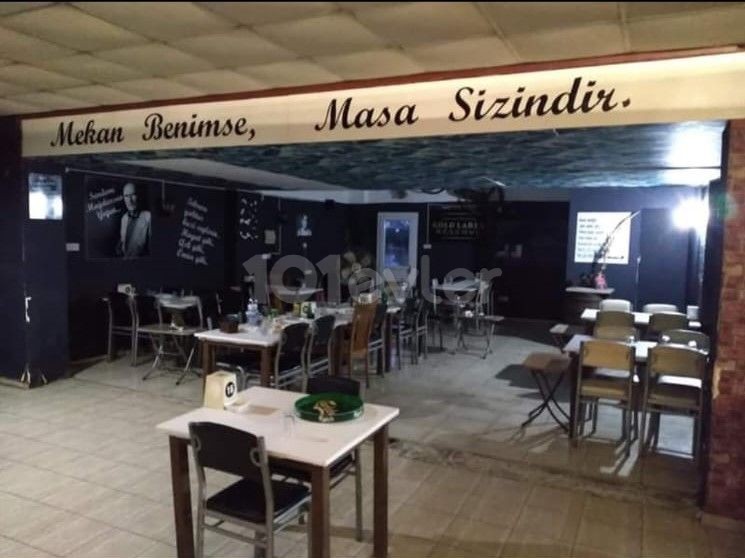 LEFKOŞA/DEMİRHAN'DA KİRALIK RESTAURANT/MEYHANE