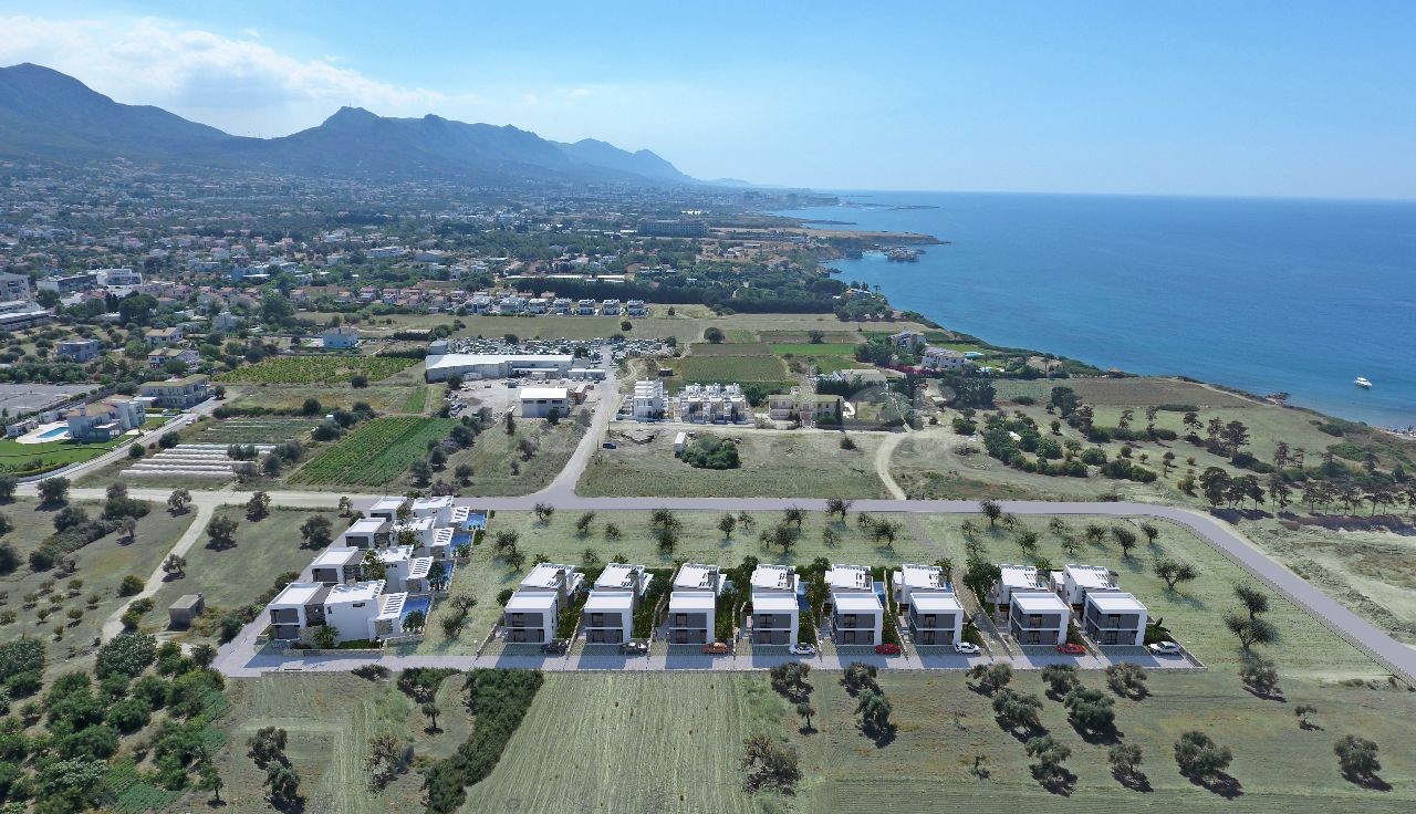 VILLAS FOR SALE IN KYRENIA/CATALKOY UNDER PROJECT PHASE