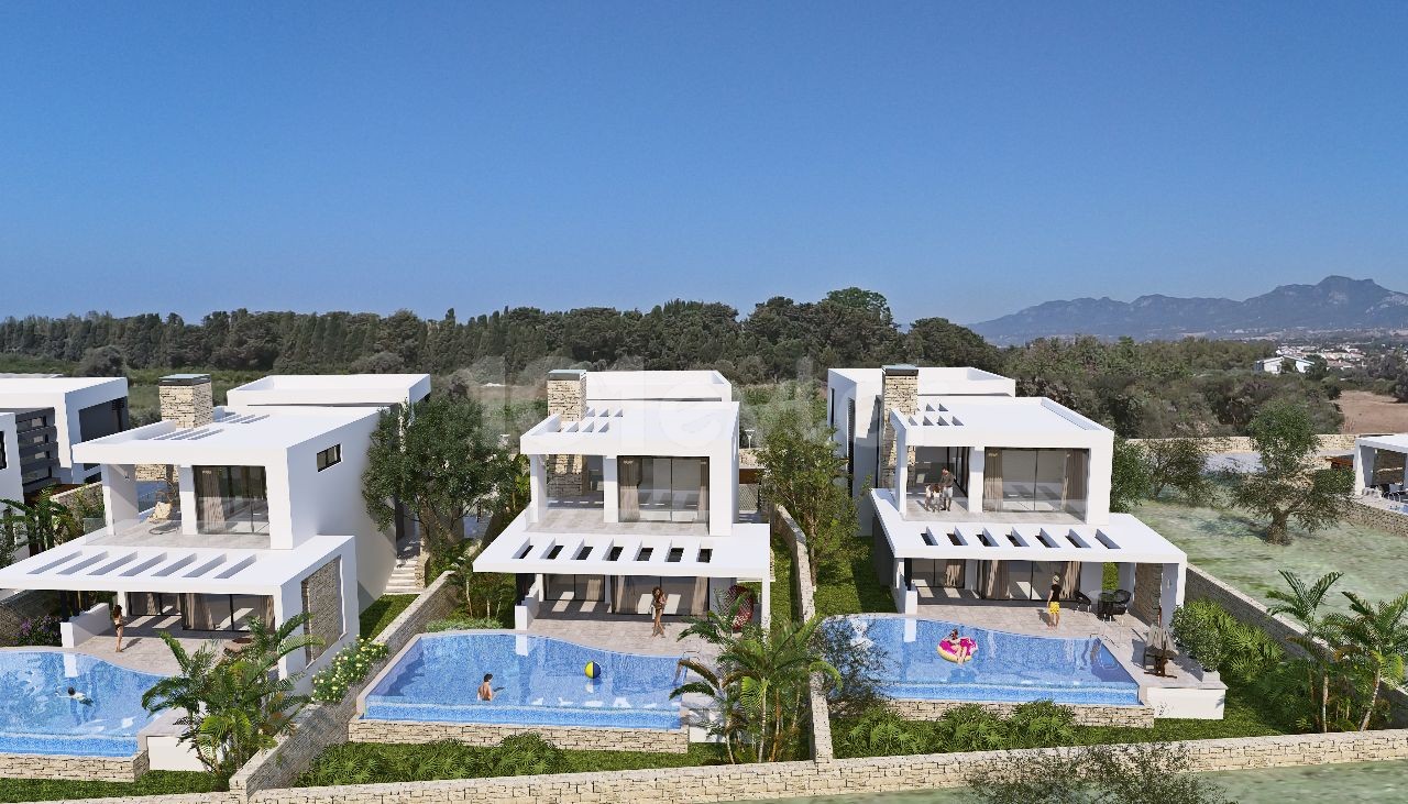 VILLAS FOR SALE IN KYRENIA/CATALKOY UNDER PROJECT PHASE