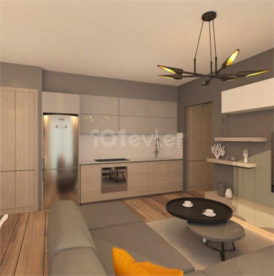 GİRNE/ALSANCAK'TA YAPIM AŞAMASINDA SATILIK 2+1 DAİRE