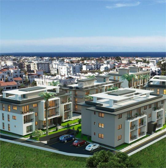 GİRNE/ALSANCAK'TA YAPIM AŞAMASINDA SATILIK 2+1 DAİRE