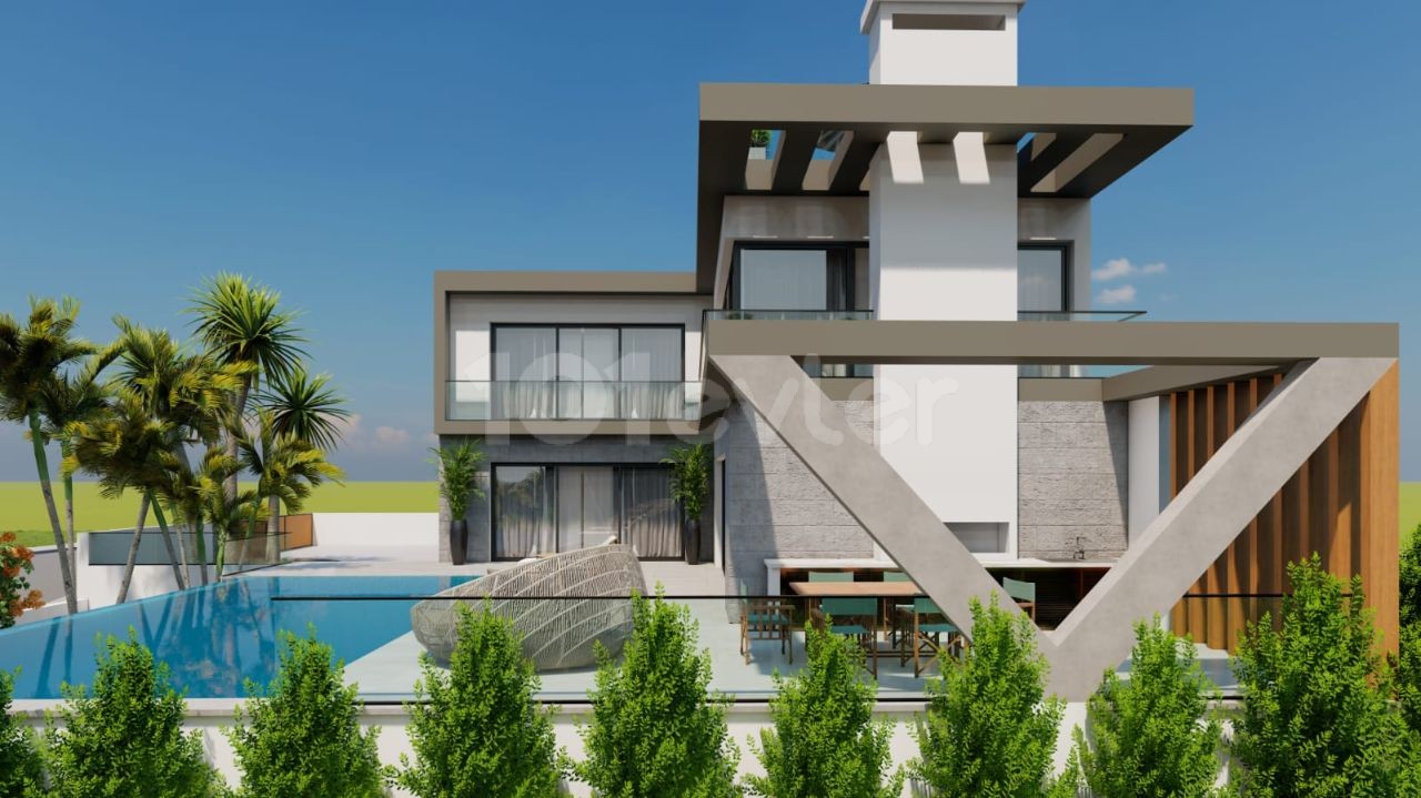 STUNNING 4+1 VILLAS IN GIRNE/ÇATALKÖY, DELIVERED AFTER 6 MONTHS