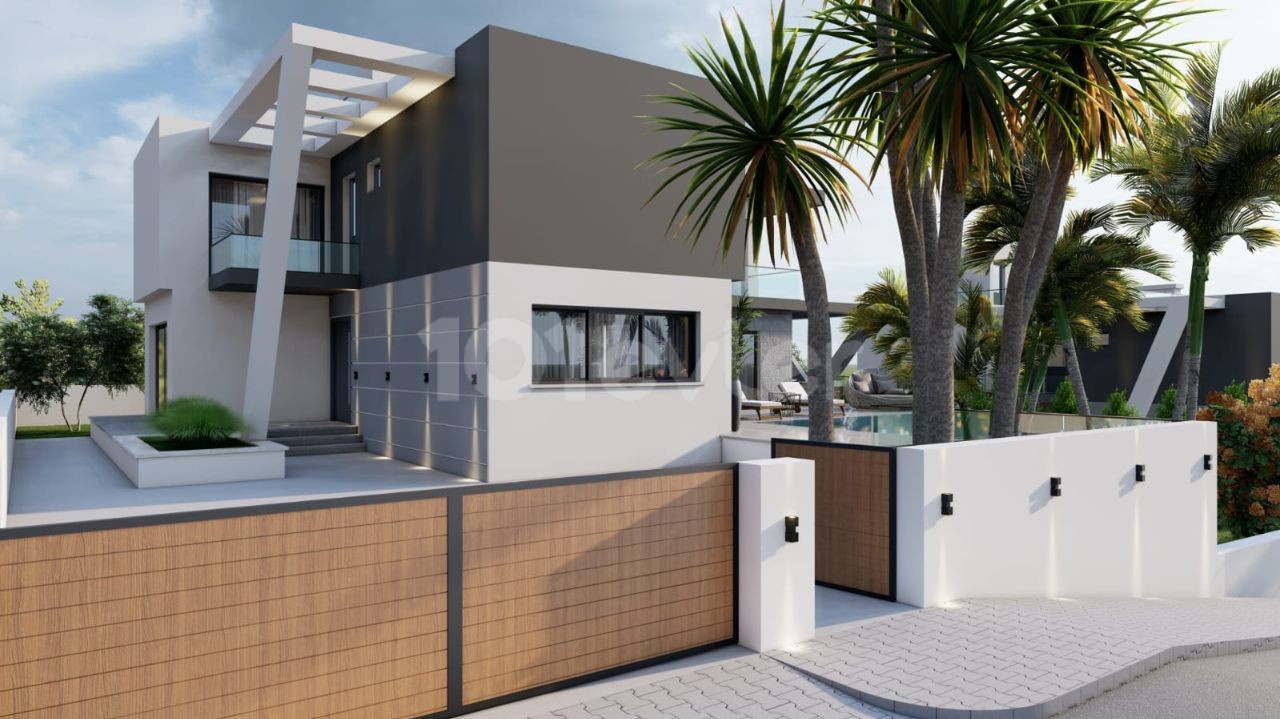 STUNNING 4+1 VILLAS IN GIRNE/ÇATALKÖY, DELIVERED AFTER 6 MONTHS