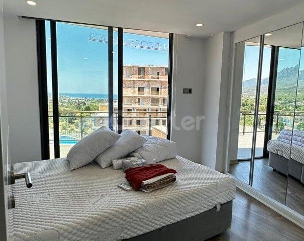 2+1 MÖBLIERTES DUPLEX-PENTHOUSE ZU VERMIETEN IN KYRENIA/UPPER KYRENIA