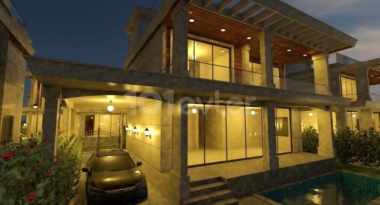 3+1 VILLA FOR SALE IN KYRENIA/LAPTA, DELIVERED AFTER 3 MONTHS