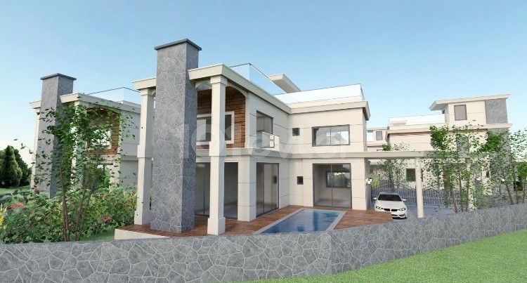 3+1 VILLA FOR SALE IN KYRENIA/LAPTA, DELIVERED AFTER 3 MONTHS