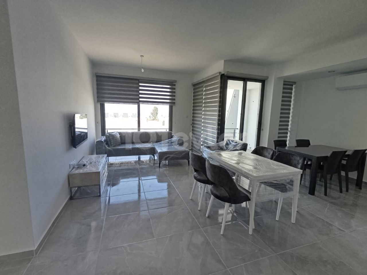 2+1 NEWLY FURNISHED FLATS FOR RENT ON GİRNE/ÇATALKÖY MAIN STREET