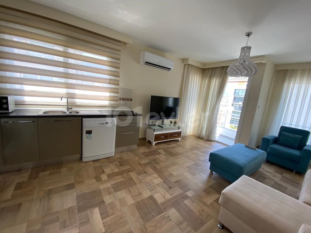 2+1 FURNISHED FLAT FOR RENT IN KYRENIA CENTRAL BARBAROS MARKET AREA