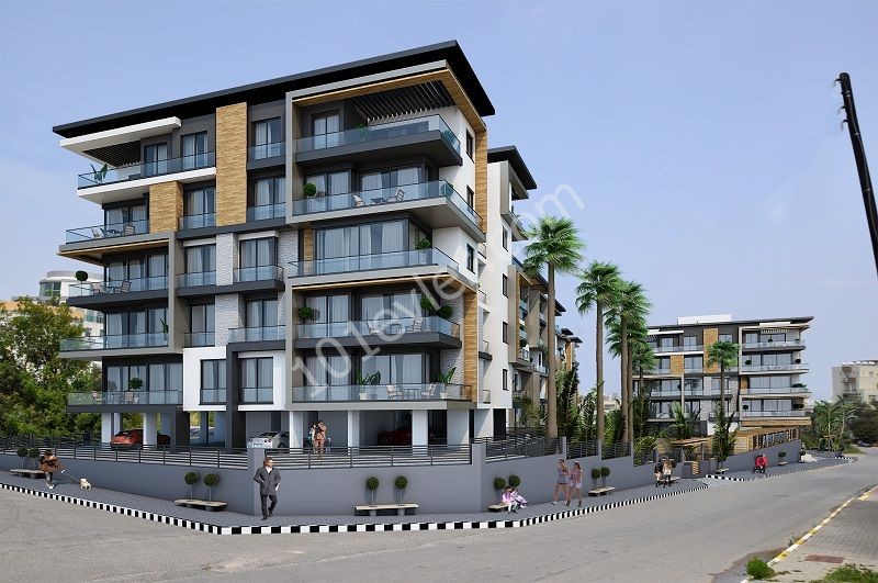 For sale in the center of Kyrenia 1+1 2+1 3+1 apartments and penthouses ** 