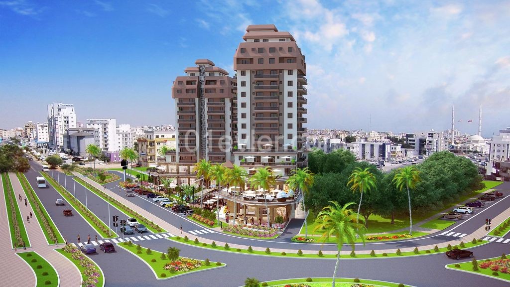 1+1 and 2+1 apartments for sale in Magosa ** 