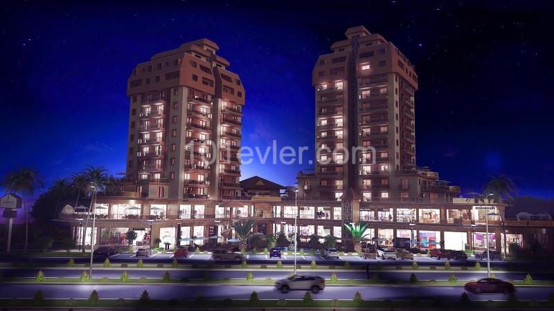 1+1 and 2+1 apartments for sale in Magosa ** 