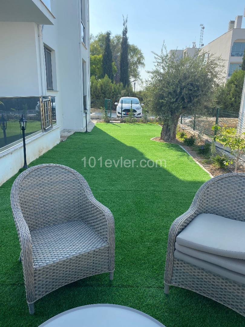 BY THE OWNER, 2+1 SPACIOUS GARDEN FLOOR FOR SALE IN ÇATALKÖY, WITH RENTAL OF 700 GBP ** 