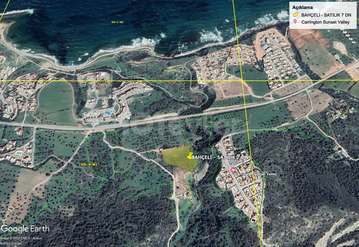 LAND FOR SALE SUITABLE FOR SITE CONSTRUCTION - GİRNE - GARDEN