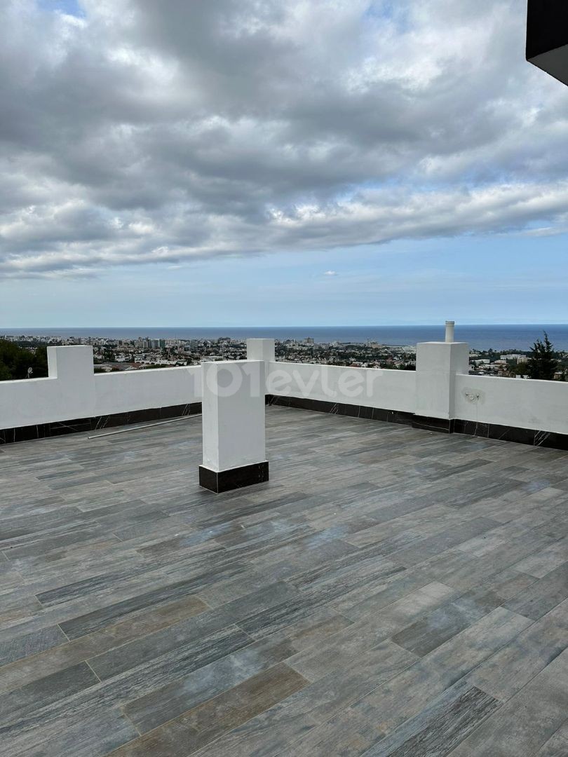 2+1 Private Luxury Terrace Residence for Rent in Bellapais