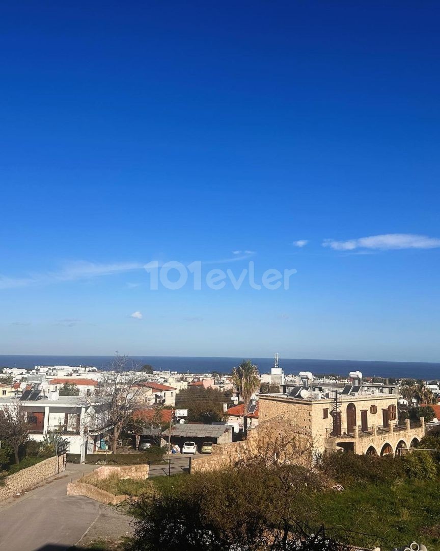 For Sale 2+1 Flat with 180° Sea View in Alsancak