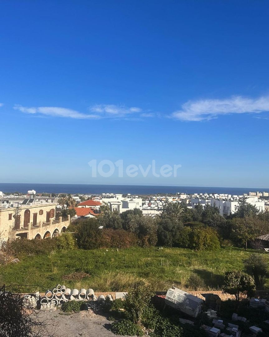 For Sale 2+1 Flat with 180° Sea View in Alsancak