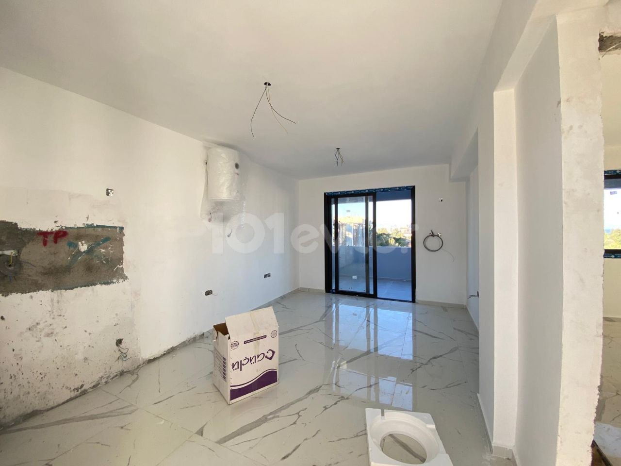 Newly Built 1+1 Flat with Balcony in Karaoğlanoğlu, Girne