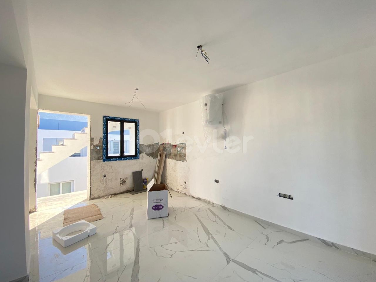 Newly Built 1+1 Flat with Balcony in Karaoğlanoğlu, Girne