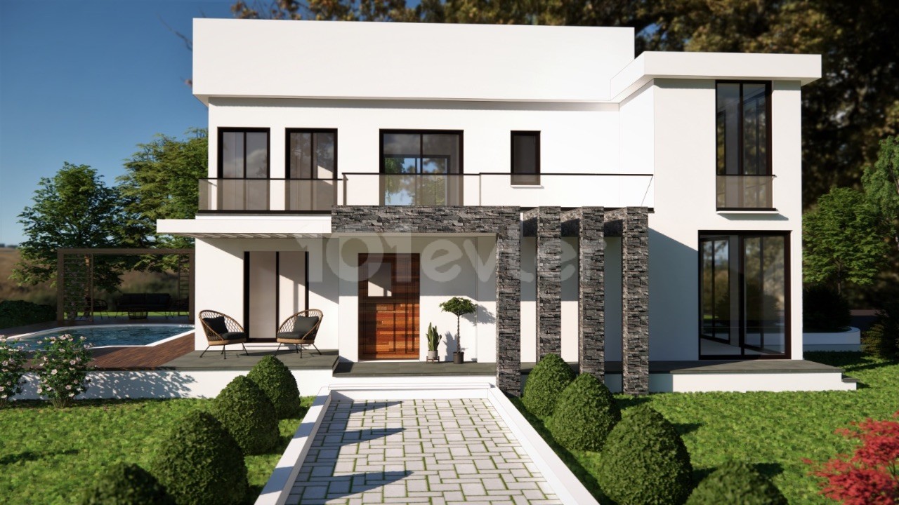 Türkische Villa zum Verkauf in Girne/Bellapaiste