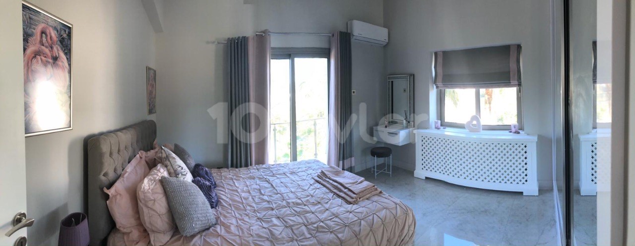 4+1 Villa mit Pool zum Verkauf auf 2 Dekaden Grundstück in Edremit, Kyrenia