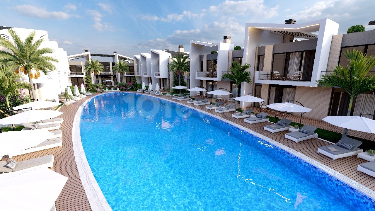 1+1 and 2+1 Apartments for Sale Close to the Sea in Kyrenia/Lapta