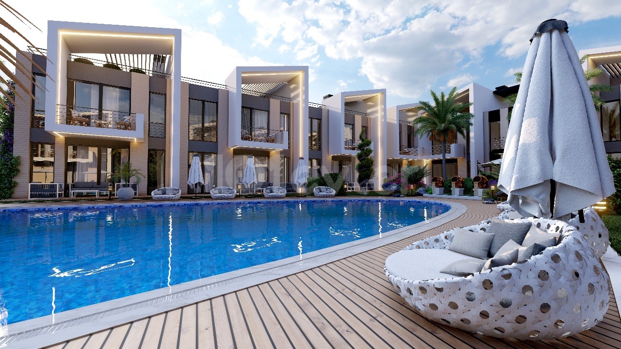 1+1 and 2+1 Apartments for Sale Close to the Sea in Kyrenia/Lapta