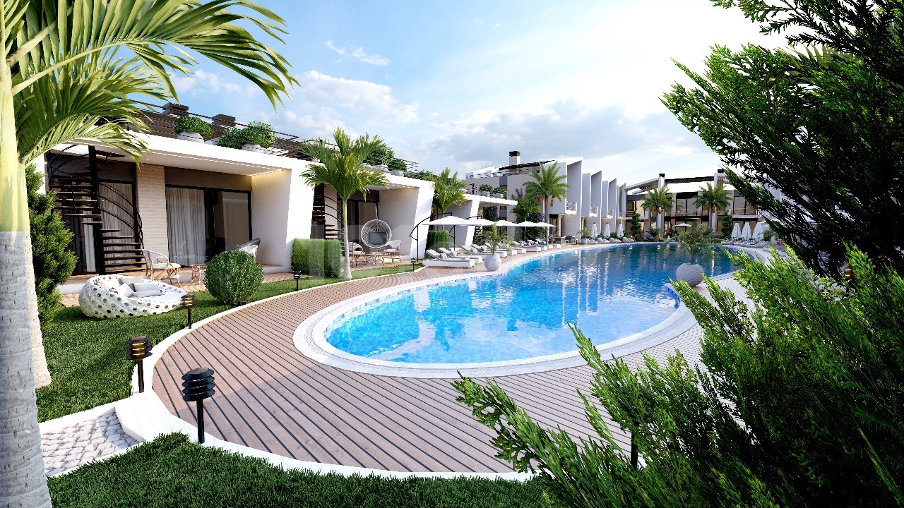 1+1 and 2+1 Apartments for Sale Close to the Sea in Kyrenia/Lapta