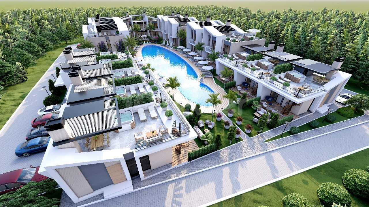 1+1 and 2+1 Apartments for Sale Close to the Sea in Kyrenia/Lapta