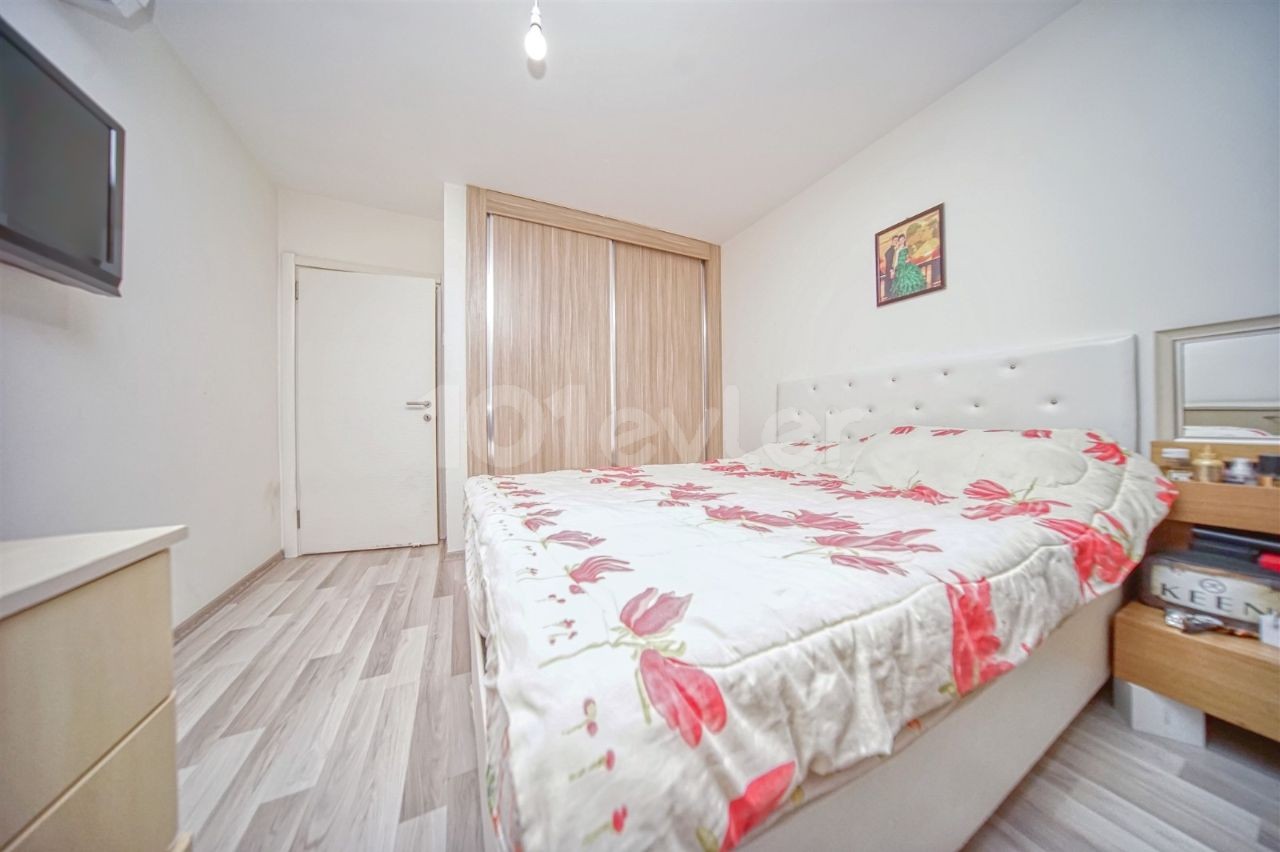 GIRNE CENTER near the town hall, very close to the stops, walking distance to the port, Turkish coban furnished apartment for sale. . 