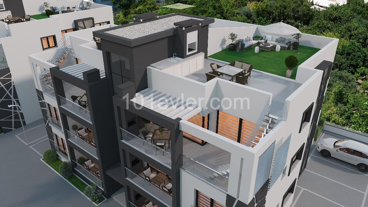 2+1 ,80 M2 Wohnung in Kyrenia - Alsancak ** 