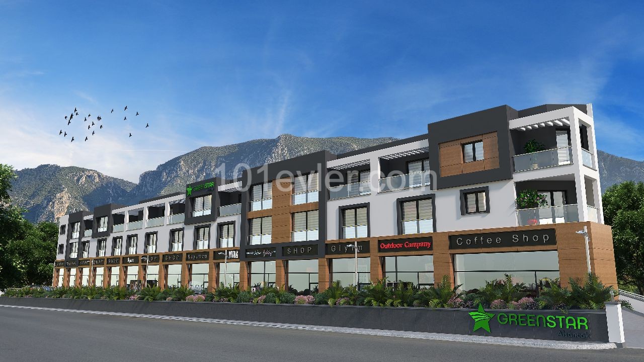 1+1 ,65 M2 APARTMENT IN KYRENIA - ALSANCAK ** 