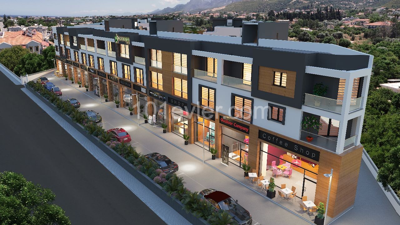 GİRNE - ALSANCAK 'TA  1+1 ,65 M2  DAİRE