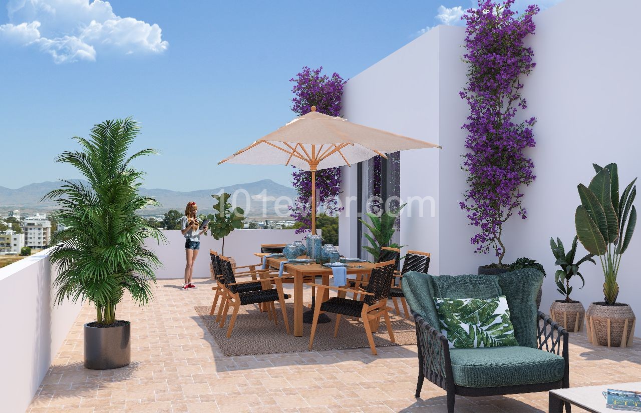 1+1 PENTHOUSE FLAT FOR SALE IN DEREBOYU, NICOSIA ** 