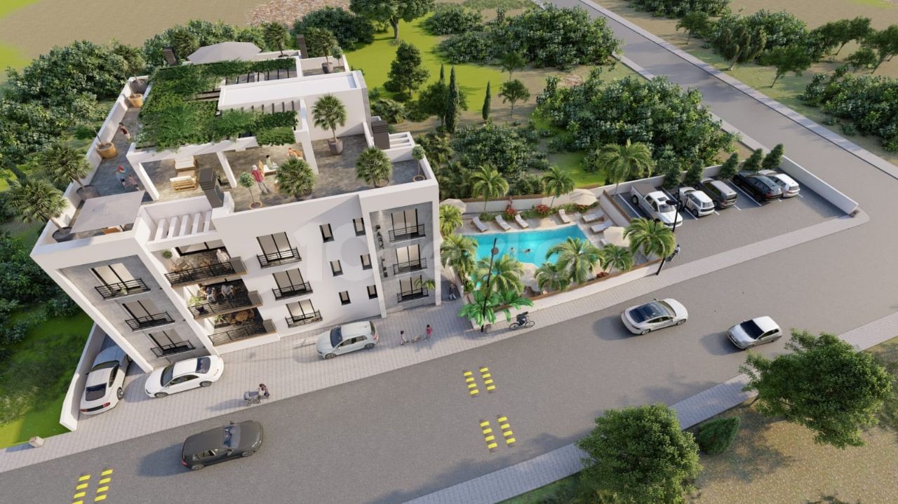 BRAND NEW PROJECT 2 + 1 APARTMENTS FOR SALE IN KYRENIA & ALSANCAK ** 