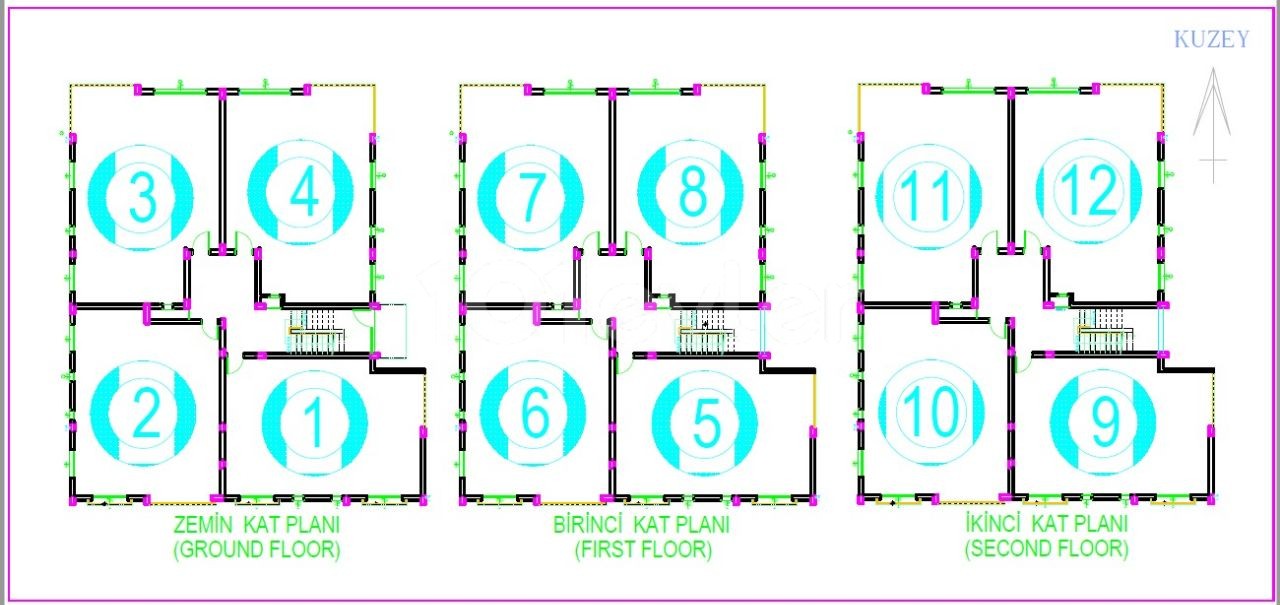 GİRNE&ALSANCAK'TA YEPYENİ PROJE 2+1 SATILIK DAİRELER