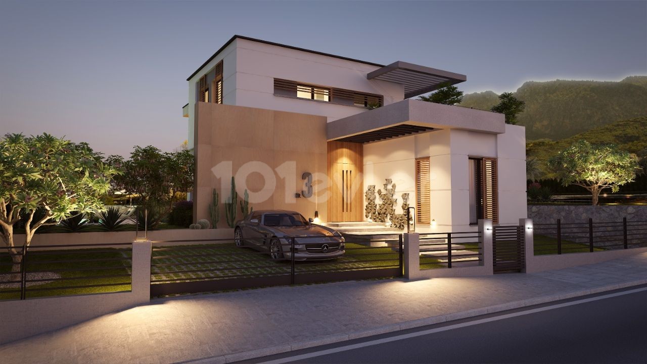 4+1 PRIVATE VILLAS FOR SALE