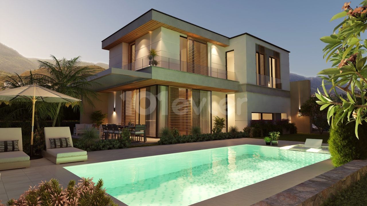 4+1 PRIVATE VILLAS FOR SALE