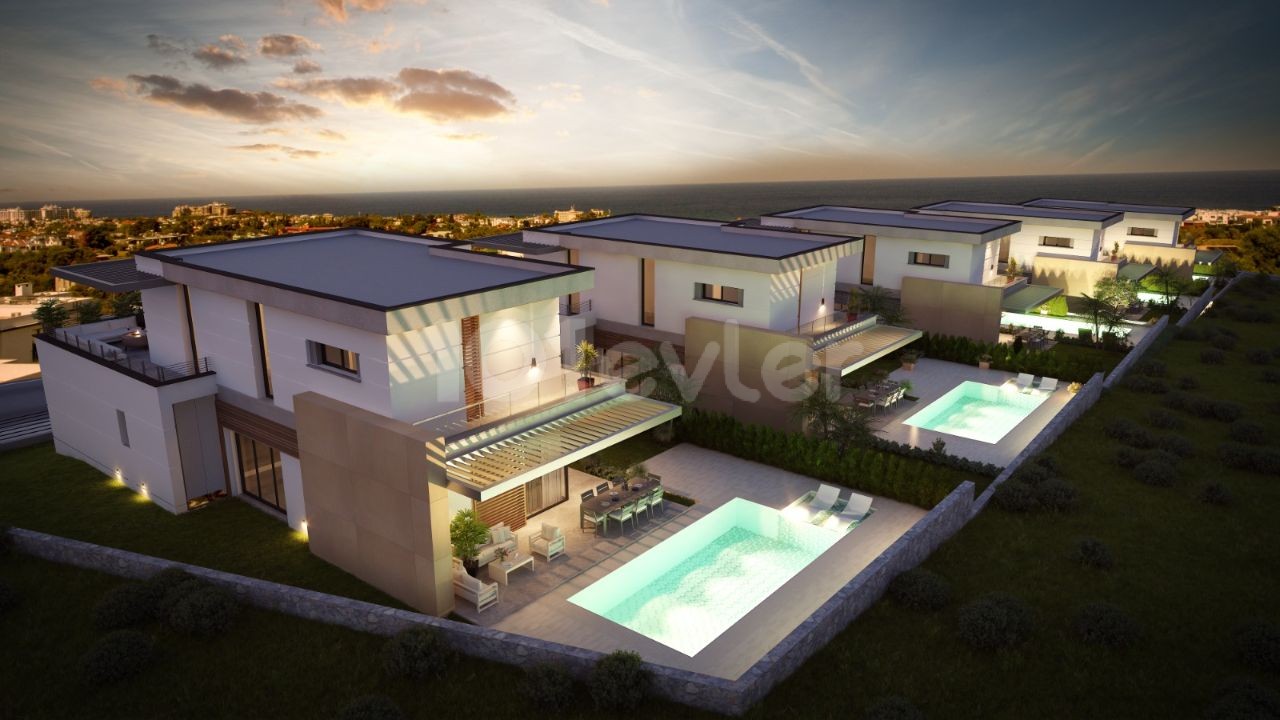 4+1 PRIVATE VILLAS FOR SALE