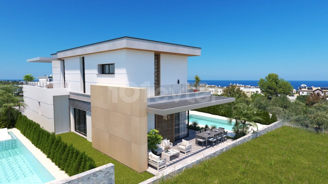 4+1 PRIVATE VILLAS FOR SALE