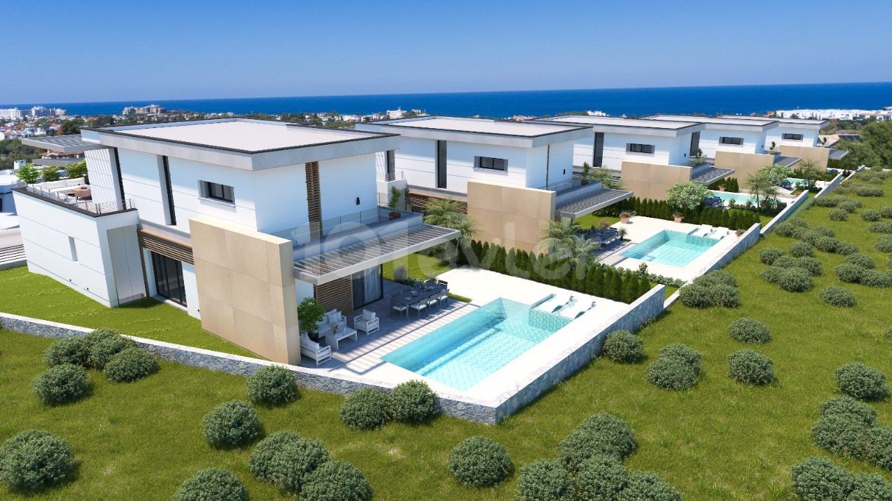 4+1 PRIVATE VILLAS FOR SALE